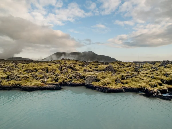 Krajobraz geotermalnych Islandii — Zdjęcie stockowe
