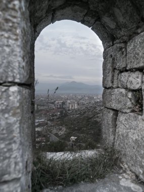 Shkoder kale Manzaralı