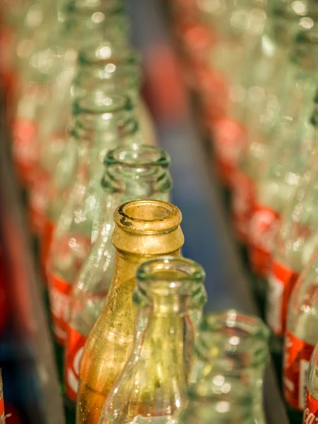 Cola-Flasche Spiel — Stockfoto