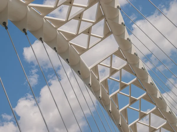 Hangbrug in Toronto Stockfoto