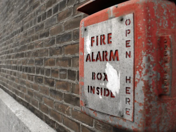 Red Fire Alarm Box