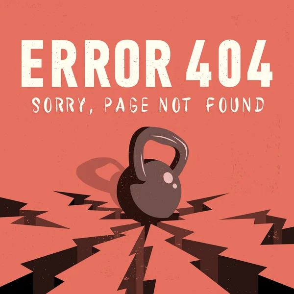 Hata 404. Üzgünüz, sayfa bulunamadı. Bir Kettle Bell A Grou Üzerine Falls