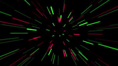 Neon parlayan yakınlaştırma soyut modern hareket arkaplan tasarımı