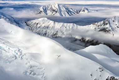 Denali yüksek Peaks'e hava