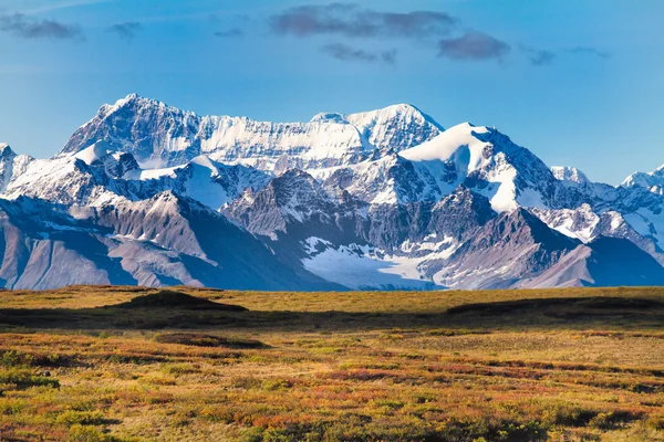 Berge und Tundra — Stockfoto