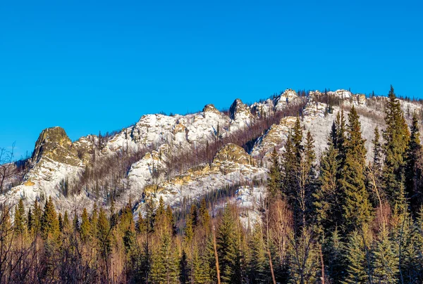 Angel Rocks perto de Chena Hot Springs — Fotografia de Stock