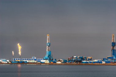 ' Prudhoe Körfezi'ndeki petrol altyapı