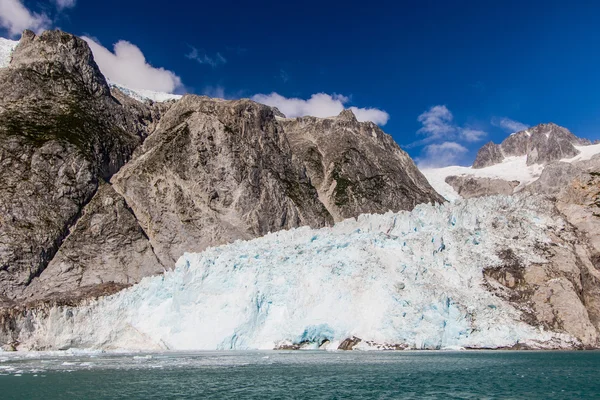 Nordwestgletscher und Fjord — Stockfoto