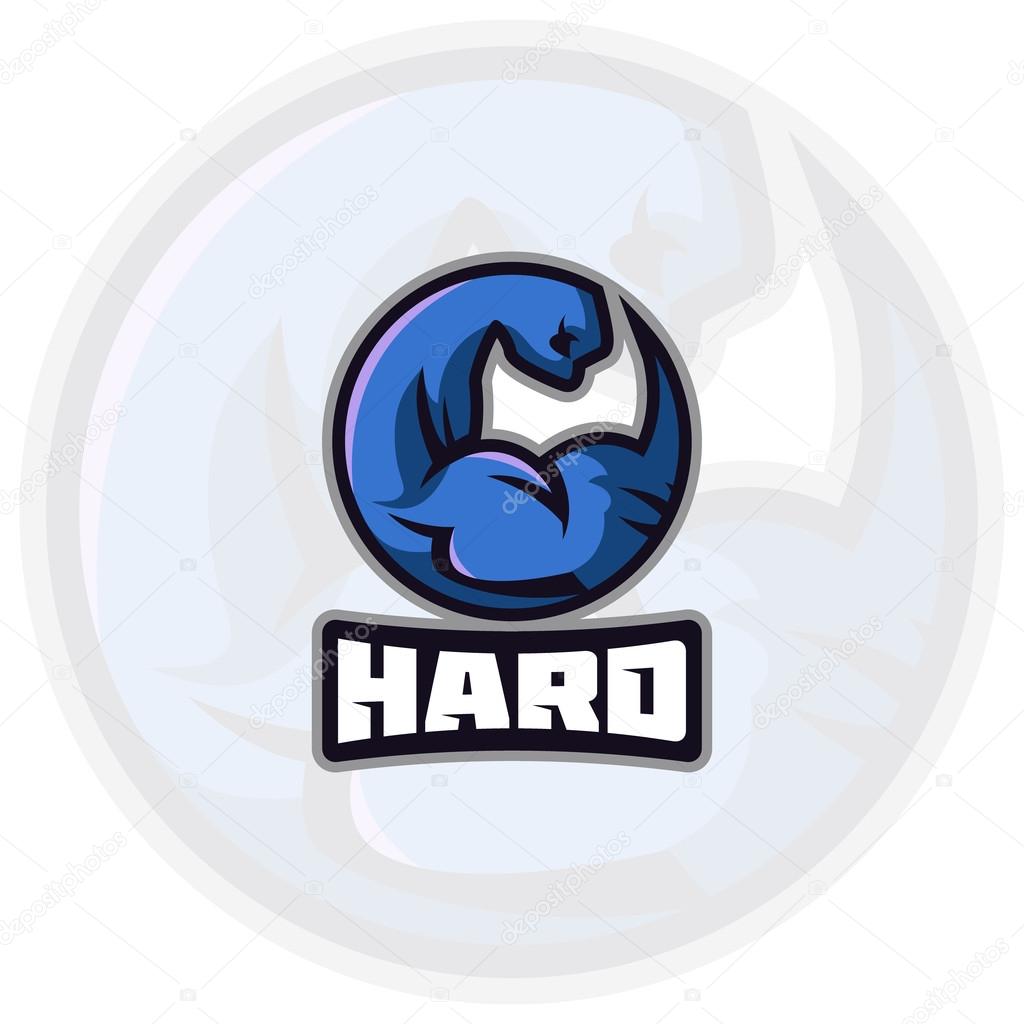 Arm Logo For A Sport Team Armwrestling Logo Template Stock Vector Royalty Free Vector Image By C Stasinapavlo Gmail Com 121328594