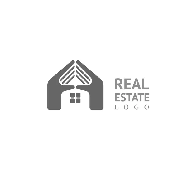 Real Estate, insurance, home care, service vector logo template. — Stock Vector