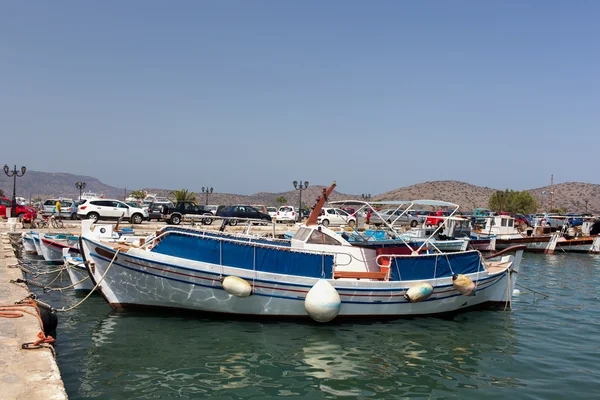 Nahaufnahme Fischerboot in der Marina — Stockfoto