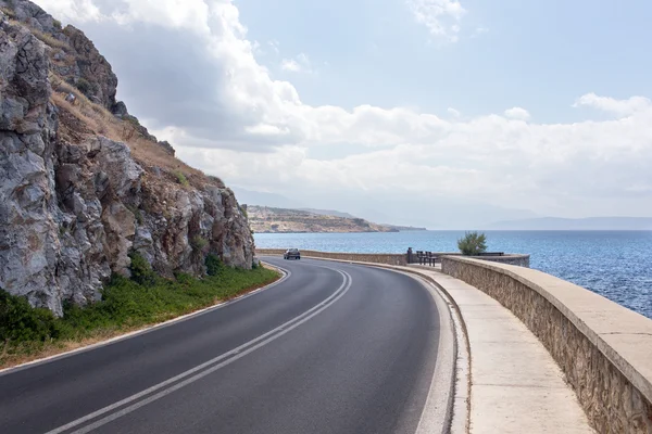 Güzel deniz dağ yolu