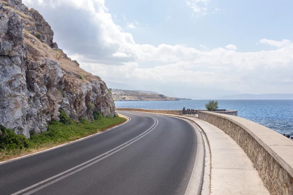 Güzel deniz dağ yolu