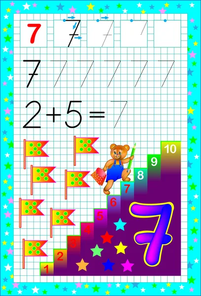 Educação Matemática Para Crianças. Resolva Exemplos E Escreva Os Números  Dos Lugares Onde Cada Peça De Xadrez Deve Ir. Exercícios Ilustração do  Vetor - Ilustração de quantidade, contagem: 202927070