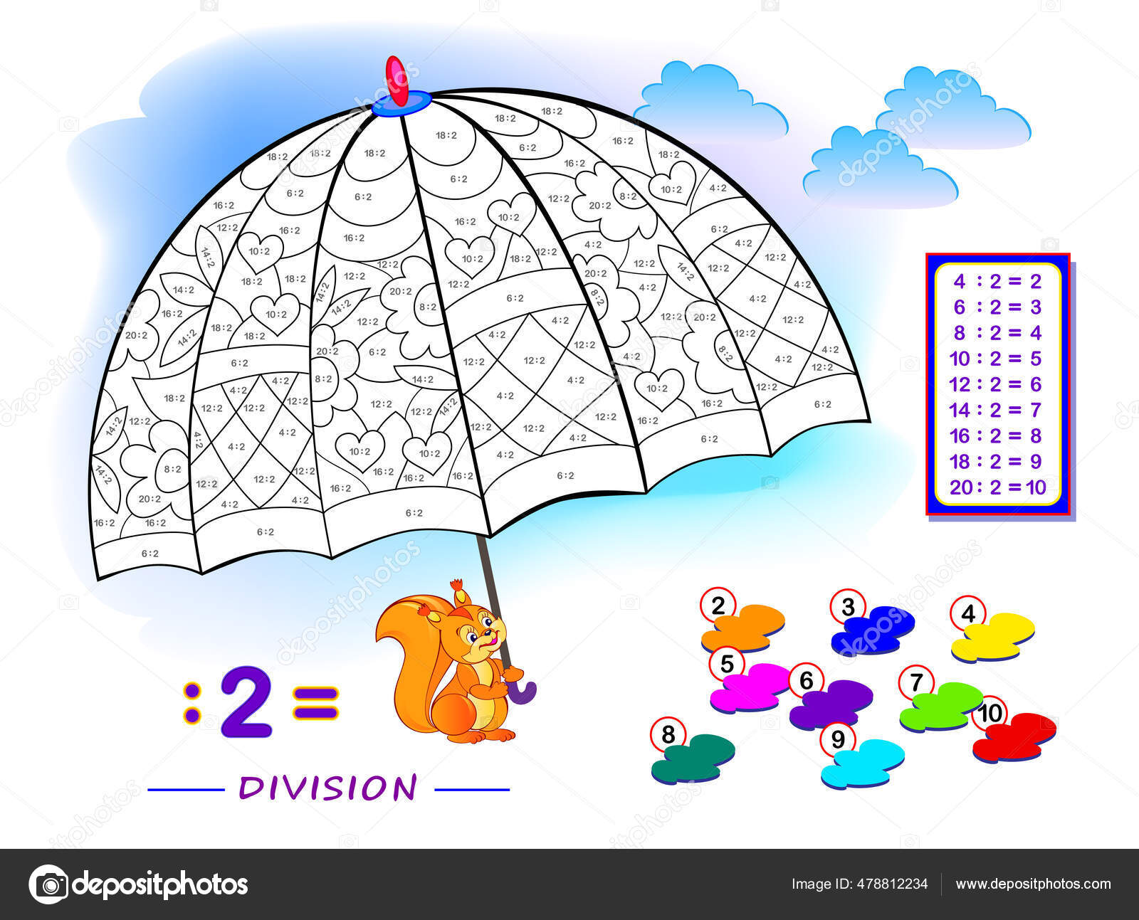 Jogo Educativo Divisão E Multiplicação Matemática Infantil