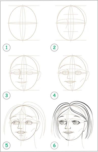 Como dibujar personas imágenes de stock de arte vectorial | Depositphotos