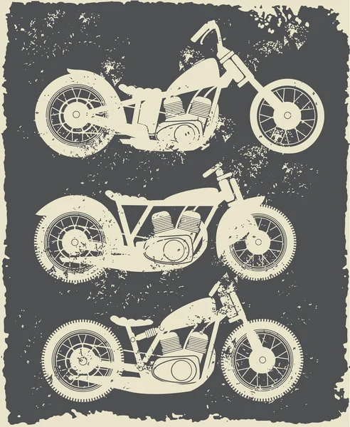 Affiche de course vintage — Image vectorielle