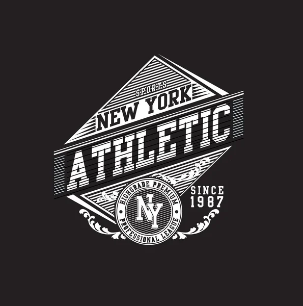 Impresión deportiva deportiva — Vector de stock