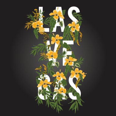 Las Vegas çiçek sloganı
