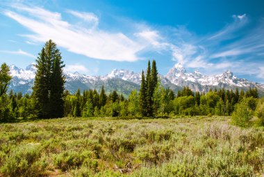 Teton aralığı, Wyoming, ABD