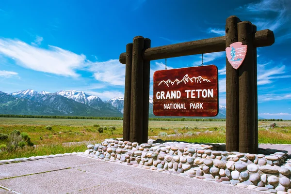 Grand teton national park, wyoming, usa — Stockfoto