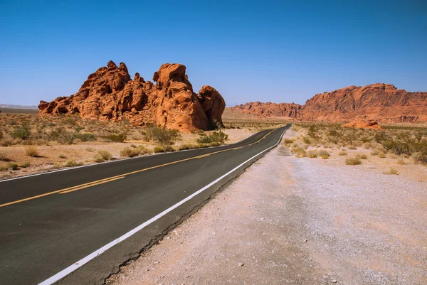 Tajemné údolí ohně, Nevada, Usa — Stock fotografie