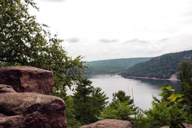 Gizemli Şeytan'ın Lake, Wisconsin, ABD