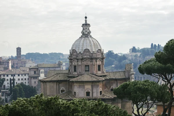 Vecchia chiesa Santi Luca e Martina in Foro Romano, Roma — Foto Stock