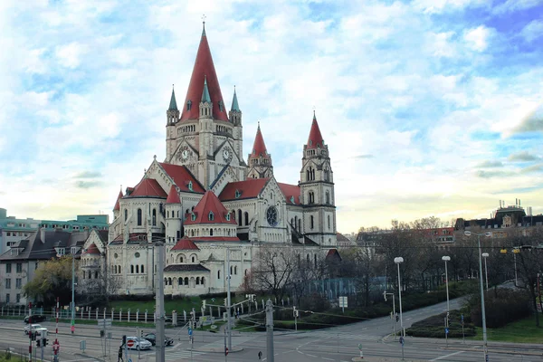 Chiesa di San Francesco d'Assisi a Vienna — Foto Stock