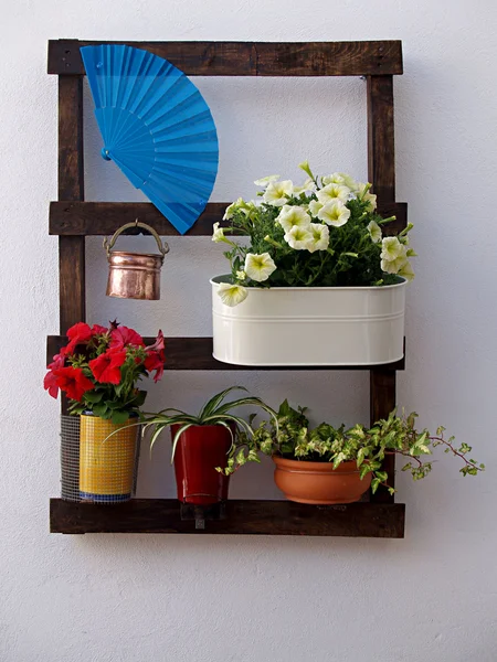 Dekoratif tencere Endülüs veranda