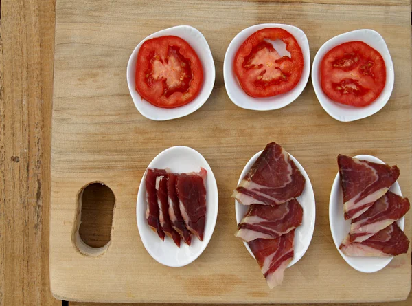 Desayuno español común — Foto de Stock