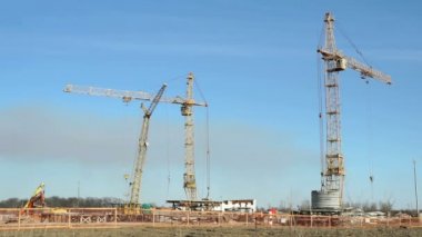 Konut kompleksi inşaatı