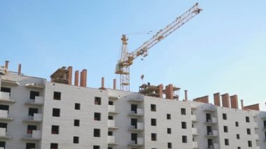 Bir apartman Konut Binası inşaatı