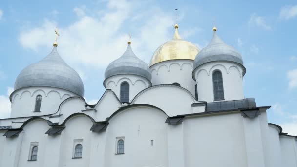 Katedra St. Sophia, Nowogród — Wideo stockowe
