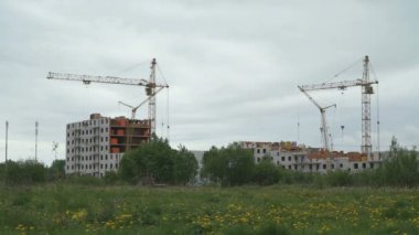 yüksek katlı konut inşaatı