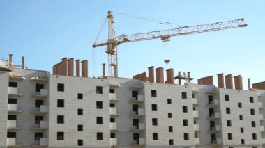 Çok katlı tuğla Bina İnşaatı