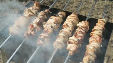 Izgarada leziz et ızgarası.