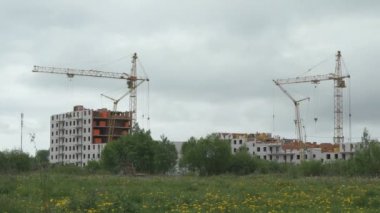 yüksek katlı konut inşaatı