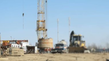 İşçi iş açık havada binanın İnşaat