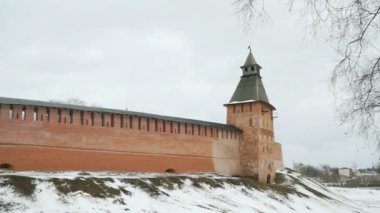 novgorod kremlin, veliky novgorod, Rusya'nın eski kuleler