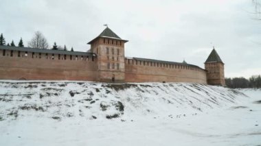 novgorod kremlin, veliky novgorod, Rusya'nın eski kuleler