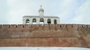 Çan kulesine Novgorod Kremlin'in, Veliky Novgorod, Rusya Federasyonu
