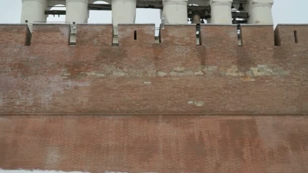 El campanario del Kremlin de Novgorod, Veliky Novgorod, Rusia — Vídeos de Stock