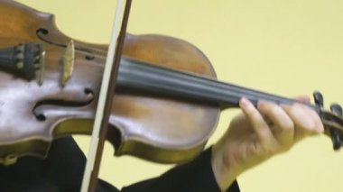 Keman çalmaya kız