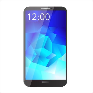 hareket eden telefon vektör
