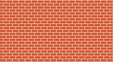 Vektör kırmızı tuğla duvar