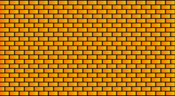 Vektör turuncu tuğla duvar 