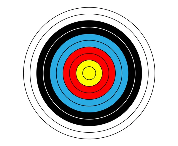 没有数字彩色射击的标志 — 图库矢量图片