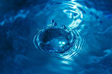 Güzel sıçramalarına su damla