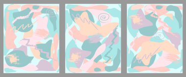 Renkli şekilli soyut dikey arkaplan, çizgi, çizgi. Sancak şablonu. Vektör illüstrasyonu